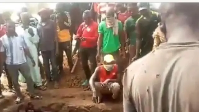 Mass burial in Nigeria