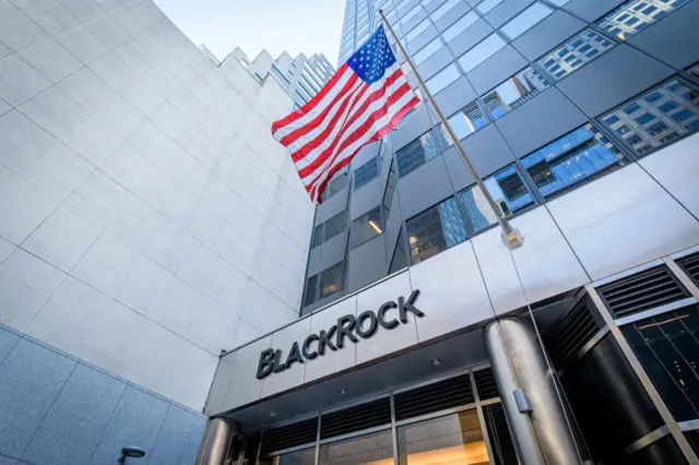 BlackRock's offices in New York City, US.