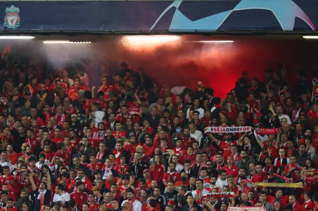 Benfica fans