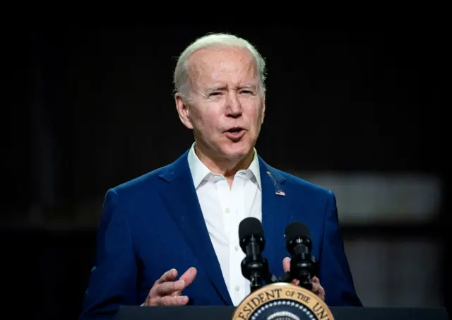 US President Joe Biden