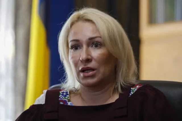 Ukrainian Ambassador to South Africa Liubov Abravitova