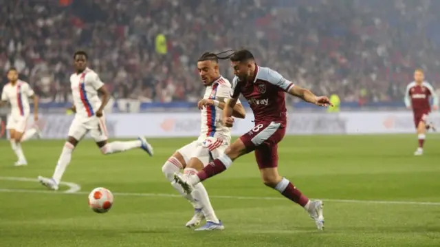 Lyon 0-0 West Ham (Agg: 1-1)