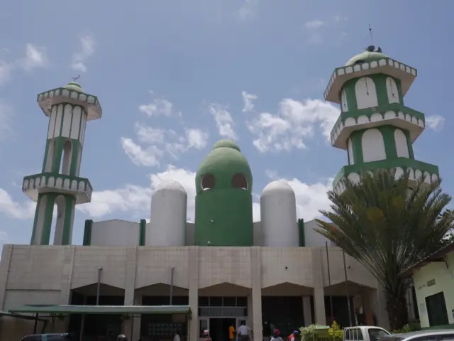 A mosque in Kigali.