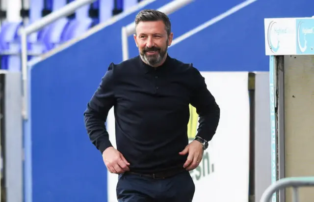 Kilmarnock manager Derek McInnes