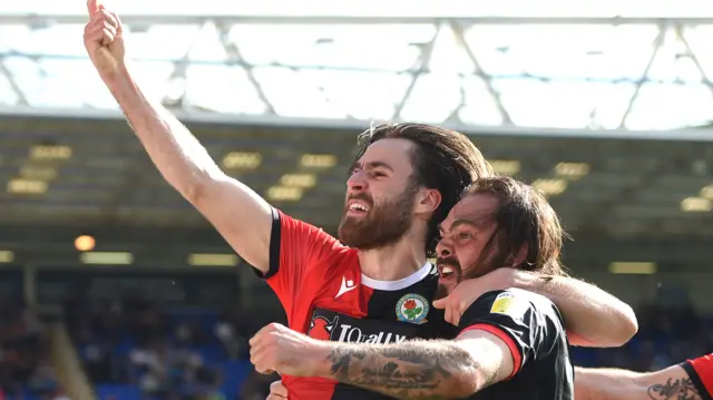 Blackburn celebrate