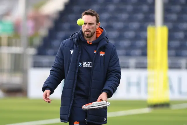 Edinburgh head coach Mike Blair