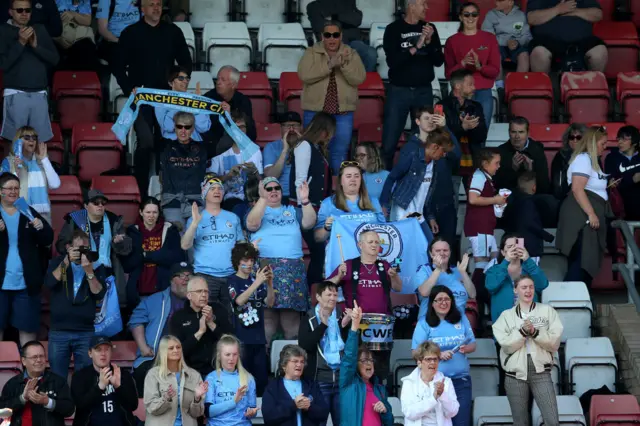 Manchester City fans, West Ham, Women's FA Cup