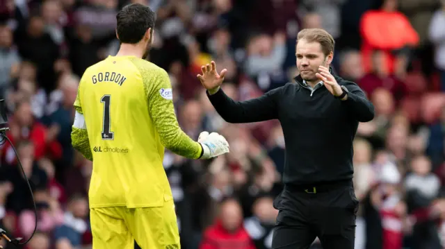 Craig Gordon and Robbie Neilson