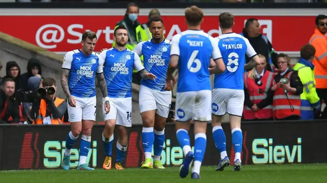 Peterborough celebrate