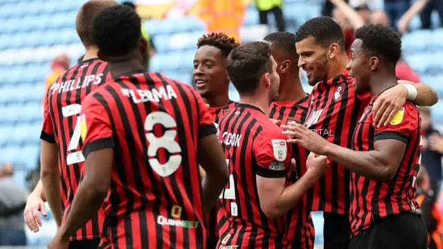 Bournemouth celebrate