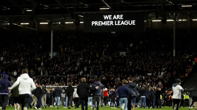 Fulham celebrate