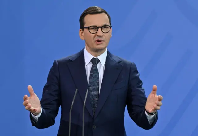 Mateusz Morawiecki speaking