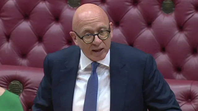 Lord Wolfson in the House of Lords