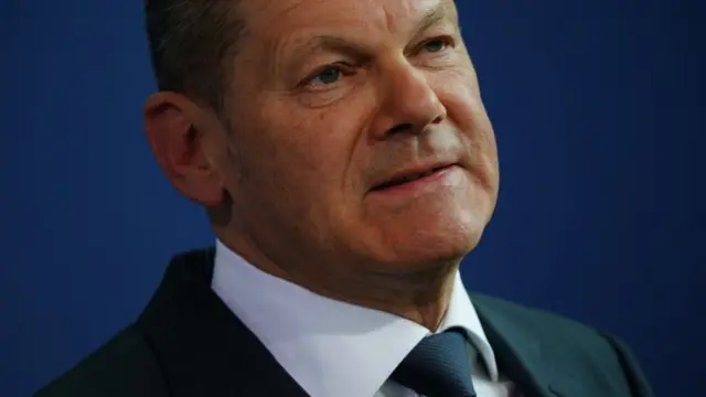 German Chancellor Olaf Scholz