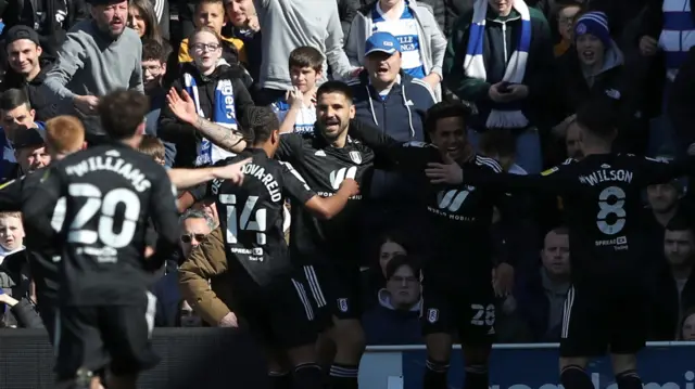 Fulham celebrate