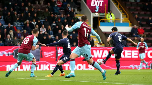 Ilkay Gundogan, Manchester City, Burnley