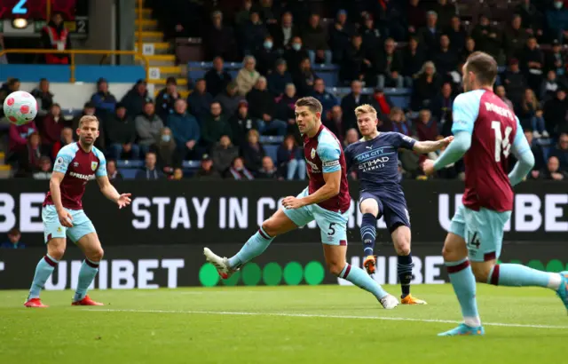 Kevin de Bruyne, Burnley, Manchester City