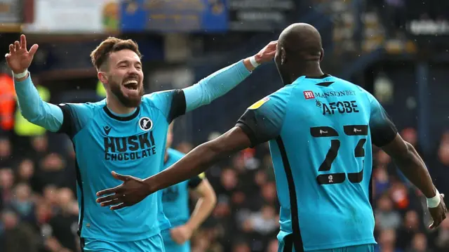 Millwall celebrate