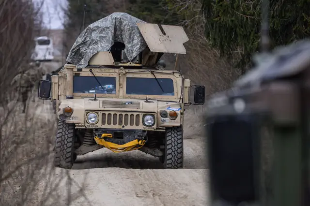 US Army Humvees