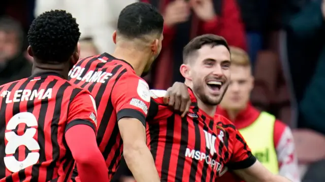 Bournemouth celebrate