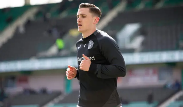 Hibernian captain Paul Hanlon is back after a lengthy absence