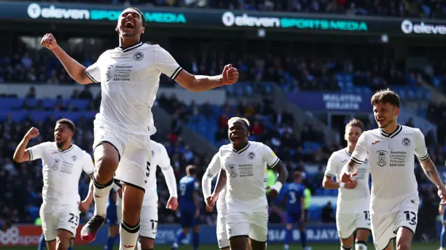 Swansea celebrate