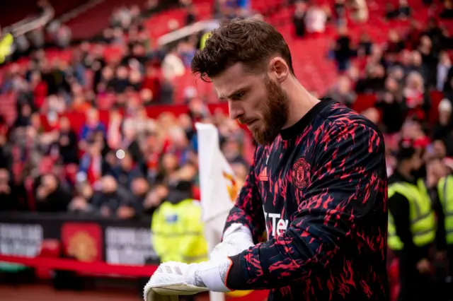 David de Gea, Manchester United, Leicester