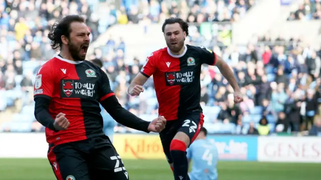 Blackburn celebrate