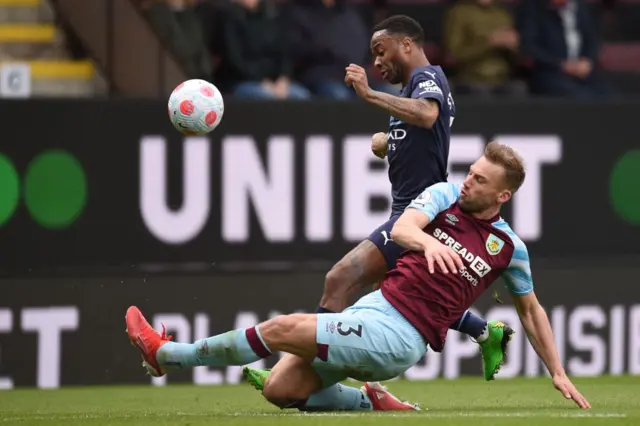 Charlie Taylor, Raheem Sterling, Manchester City, Burnley