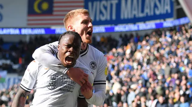 Swansea celebrate