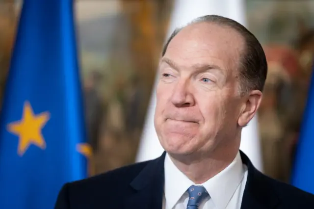 World Bank Group president David Malpass