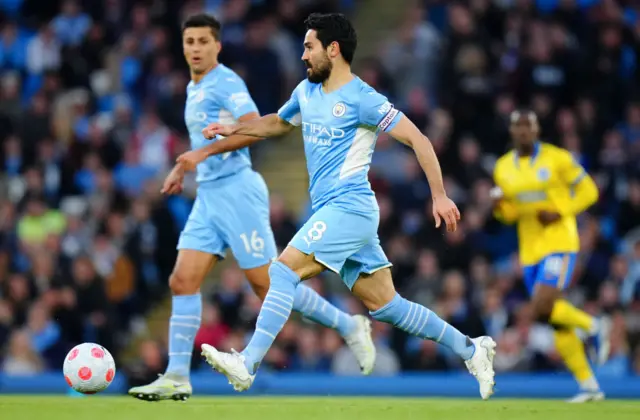 Man City's Ilkay Gundogan