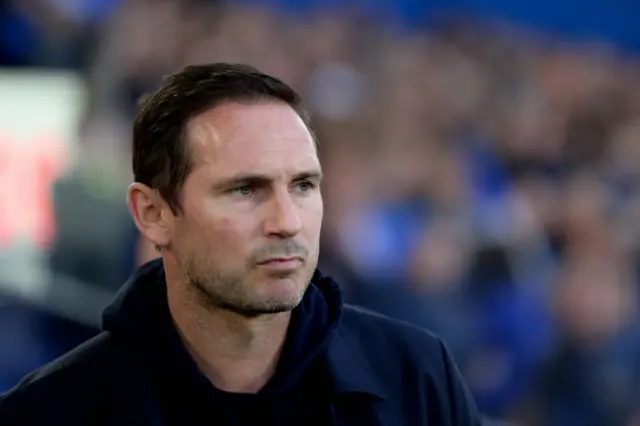 Everton boss Frank Lampard