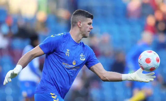 Southampton goalkeeper Fraser Forster