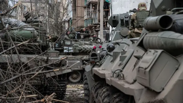 Russian armour gathers in eastern Mariupol for an assault on the Azovstal plant where fierce fighting continues.