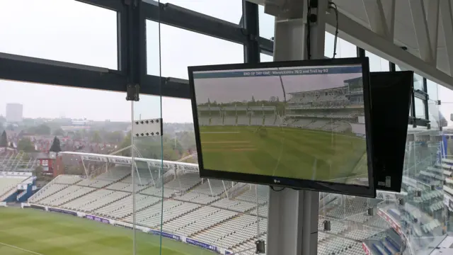 Media centre, Edgbaston cricket ground