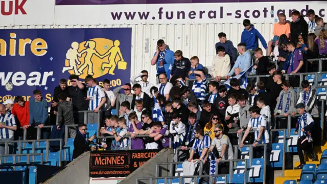 Killie fans are taking their seats for a huge encounter