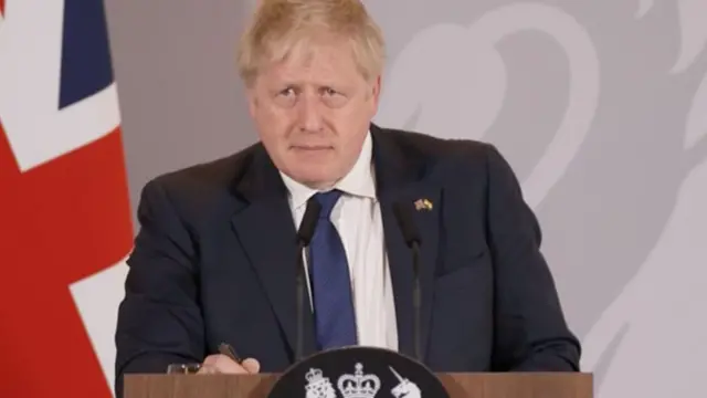 UK PM Boris Johnson