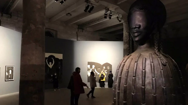 Brick House by African American artist Simone Leigh opens the show at Venice’s Arsenale