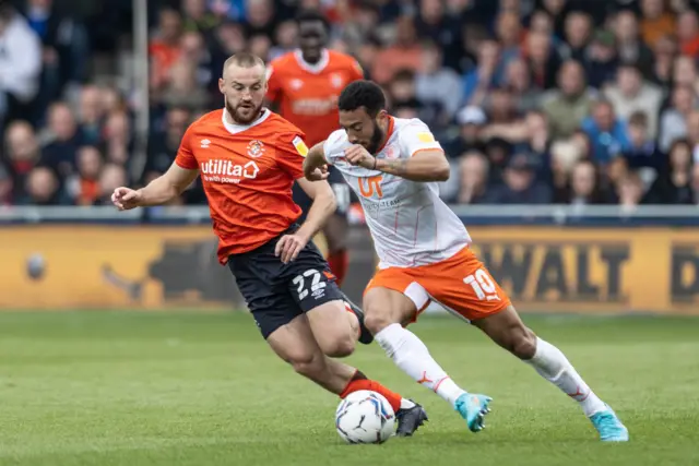 Luton v Blackpool