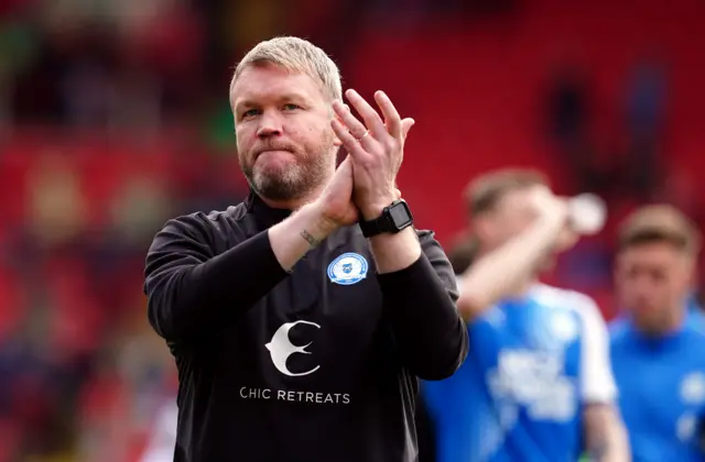 Peterborough boss Grant McCann