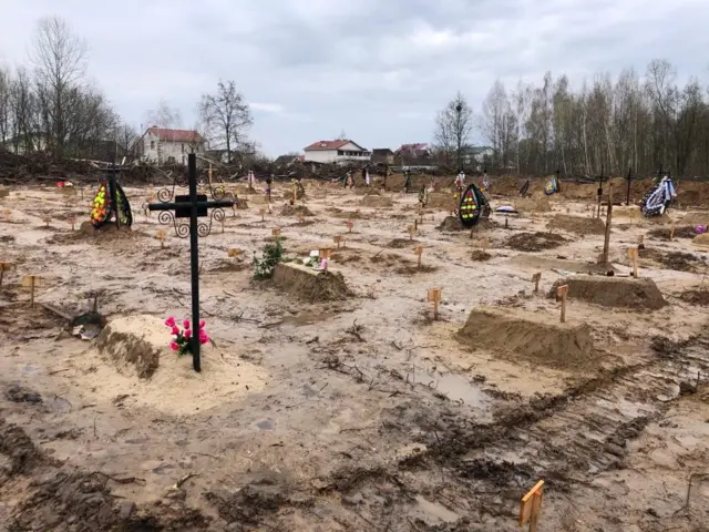 Graves in Chernihiv