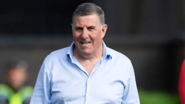 Dundee manager Mark McGhee