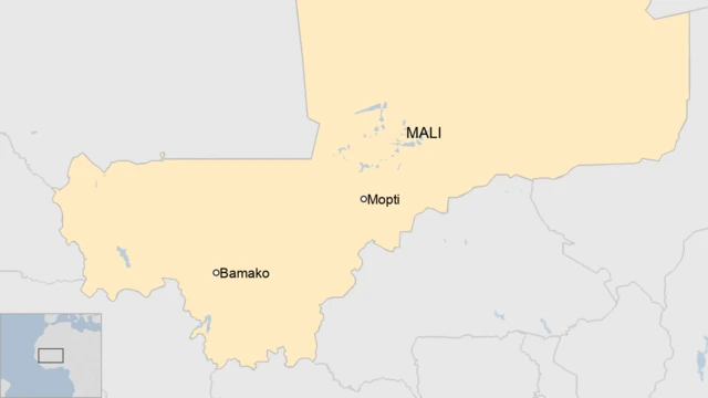 Map of Mali