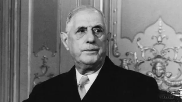 Charles de Gaulle in 1968