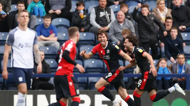 Blackburn celebrate