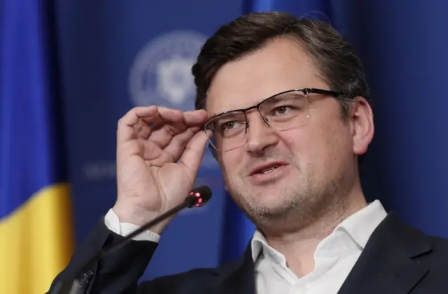 Ukrainian Foreign Minister Dmytro Kuleba