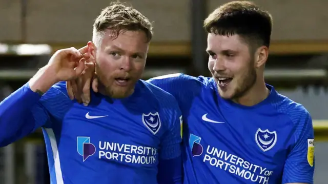 Pompey celebrate