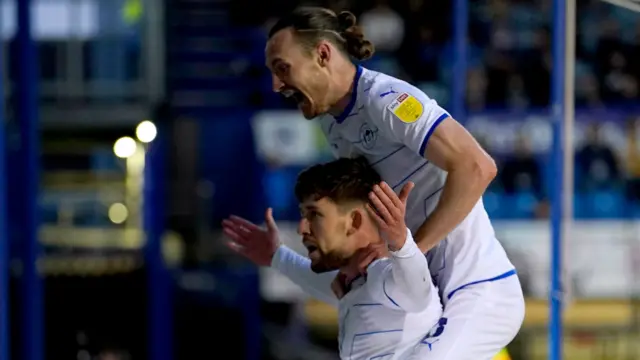 Wigan celebrate