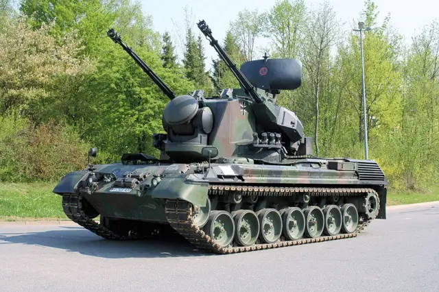 Gepard Flakpanzer anti-aircraft tank